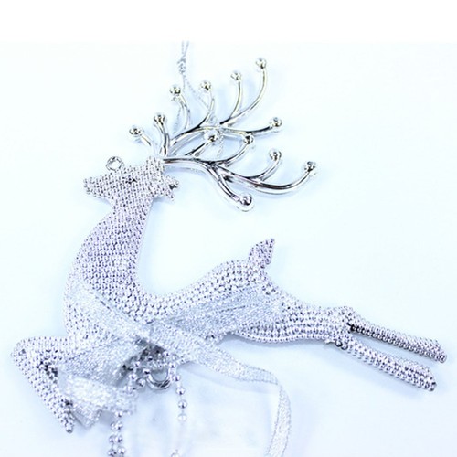Neu 2021 Heiß Elch Weihnachtsdeko Gold PVC Rentier Silber Kindergeschenk - Bild 8 von 35