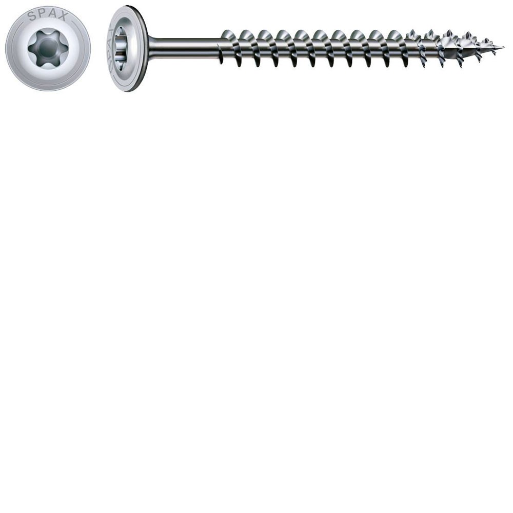 SPAX Universal Screw 8 x 100mm T-Star Plus Steel WIROX 50pc