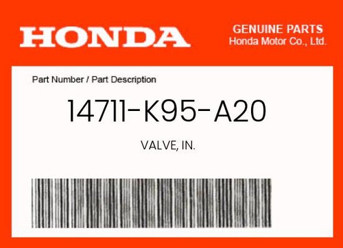 Honda Genuine Valve, In. - 14711-K95-A20 - 第 2/5 張圖片