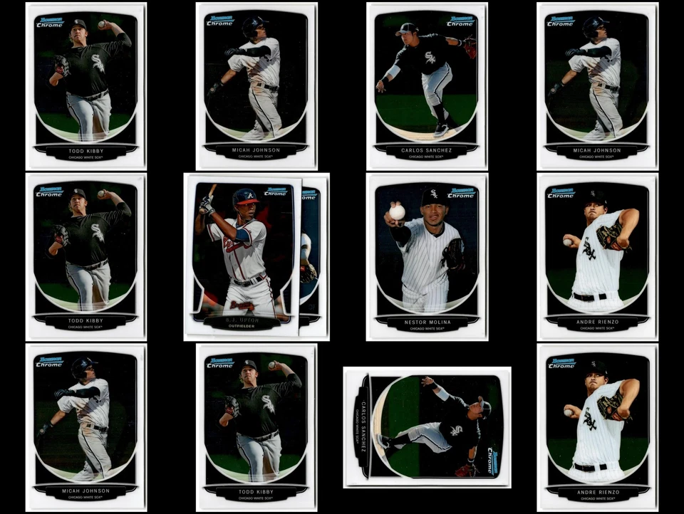 Lote de tarjetas 2013 Chicago White Sox (77) - hallazgo único - único en su clase Foto 3 de 4