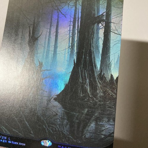 Mtg Usst Unstable Swamp English Version Foil 1 Note 6 - Picture 4 of 13