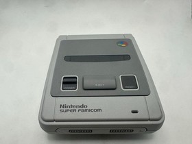 Nintendo Classic Mini Super Famicom Console Gray SHVC-001 Early model w/box USED