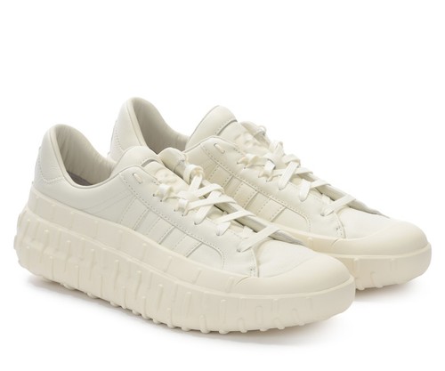 Adidas Y-3 GR.1P Triple Blanco Zapatillas Deportivas Cuero Nuevo Talla 9US - Imagen 3 de 7