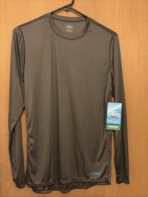 Hot Chillys Peach Skins Crew Long Sleeve Top Men s Small Noche ~ NWT