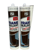 All Purpose Silicone Sealant Filler Acrylic Clear White Brown Black Waterproof