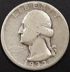 1932 D Washington Quarter! First year of the series!