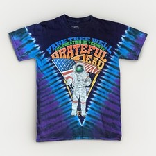 Grateful Dead Fare Thee Well 50th Anniversary T-Shirt Mens Tie Dye Astronaut S/M