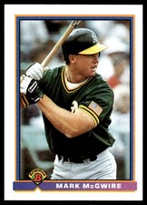 Mark McGwire 1991 Bowman #234 Athletics MLB READ FREE SHIPPING AutographDen