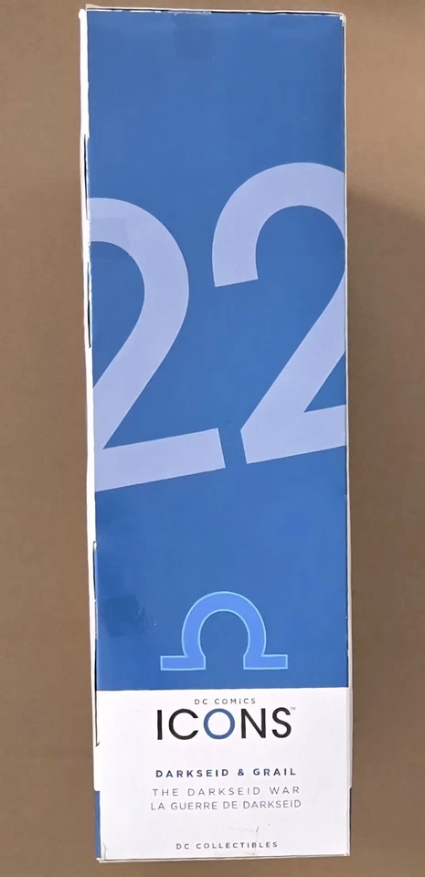 Figura de acción DC Comics Darkseid & Grail DC Icons No.22 paquete de 2 coleccionables de DC  Foto 4 de 4