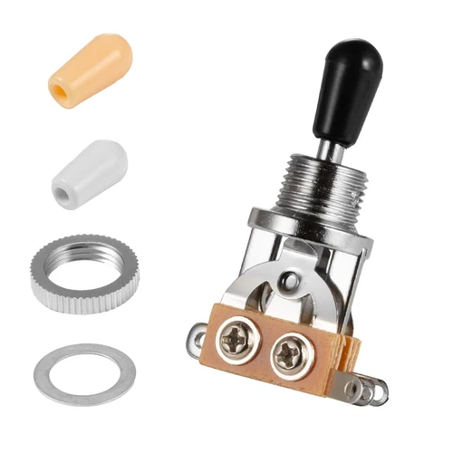 Randon 3 Way Short Straight Guitar Toggle Switch Pickup Selector with Tip... 