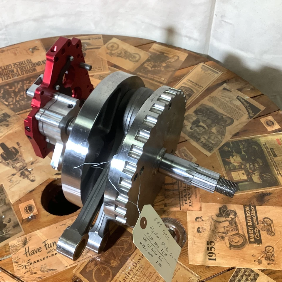 TC '88 A Motor Stroker Flywheel-S&S Cycles-  & HP+ Oiling System- Harley '99-'02 Foto 2 de 4