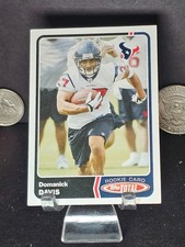 2003 TOPPS TOTAL DOMANICK DAVIS RC #465 HOUSTON TEXANS ROOKIE CARD. rookie card picture