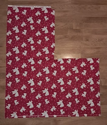 Angels Fabric Red Cotton Springs Creative See Pictures For Measurements 