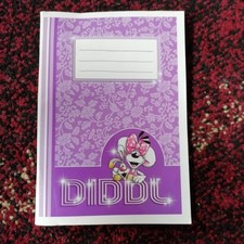 A6 Schreibheft Diddl / Diddlina und Hund Bibombl