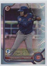 2022 Bowman 1st Edition Sky Blue Foil Yohendrick Pinango #BPPF-95 tm7