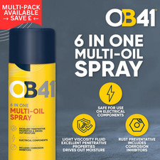 OB41 6-in-1 Multi-Oil Spray - Light Viscosity lubricating fluid 400ml