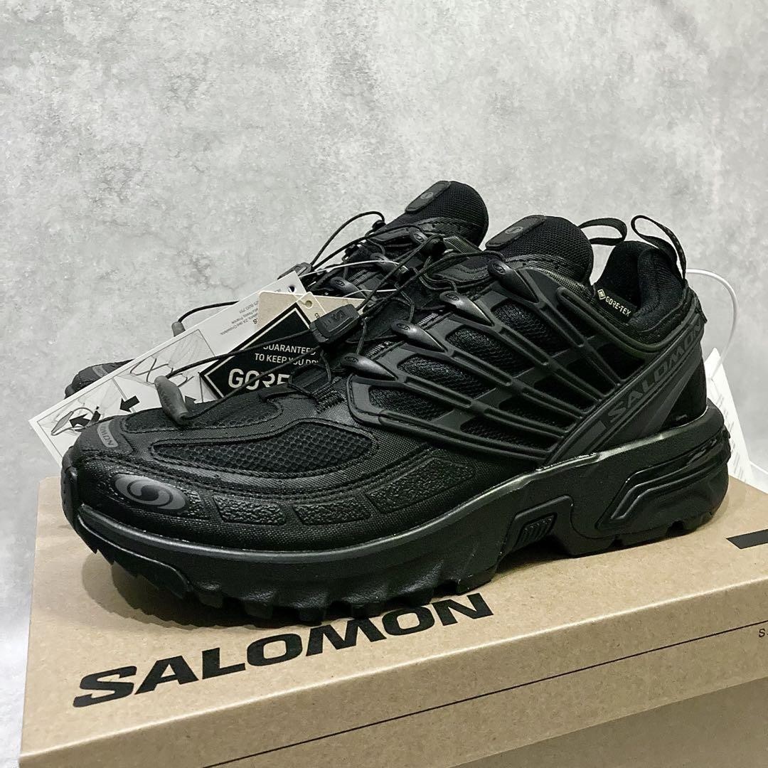 Sneakers Salomon ACS Pro GTX Gore Tex donna 27 cm come nuove nere impermeabili