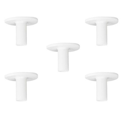 5er Pack Performance Gummi Driving Range Golf Teehalter, Übungsmatte für