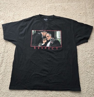 Mens Black DGK Godfather Respect Graphic Tshirt Sz  2XL