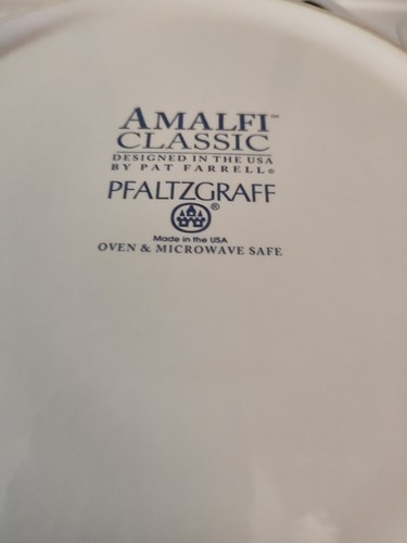 Pfaltzgraff AMALFI CLASSIC 2.5 Quart Large Serving Dish with Lid Vintage 1990s - Picture 11 of 11