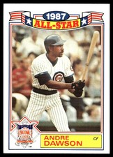 Andre Dawson 1988 Topps #18 Chicago Cubs MLB READ FREE SHIPPING AutographDen