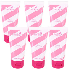 Pink Sugar by Aquolina Women Combo Pack: Shower Gel 10.2oz 6x1.7oz Tube New