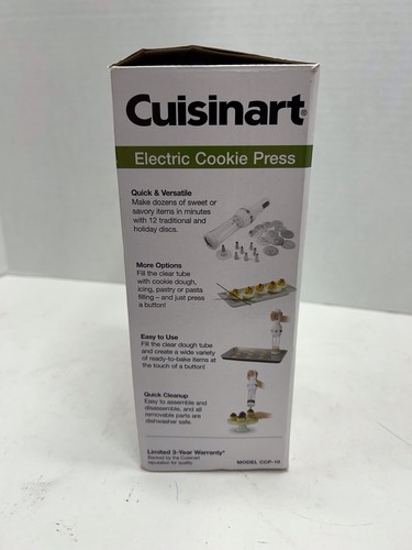 Pressa per biscotti elettrica Cuisinart CCP-10 testata ottima - Foto 2 di 5