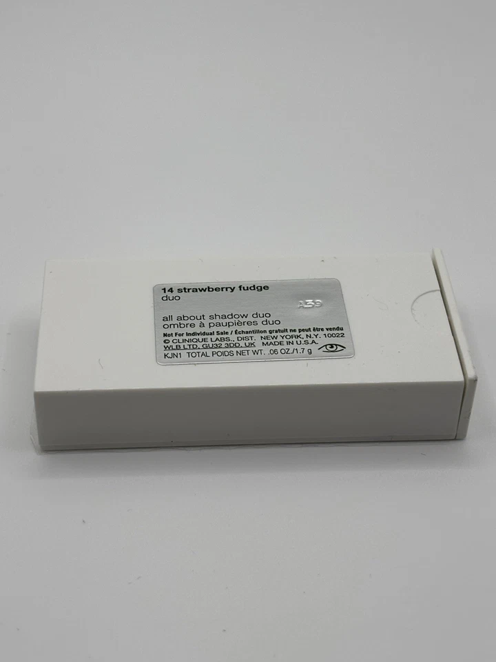 Clinique All About Shadow Duo 14 Strawberry Fudge 0.04oz - Image 3 of 4