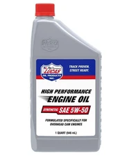 Lucas Oil 10101 Single High Mileage SAE 5W-50 Synthetic Motor Oil 1 Quart Bottle