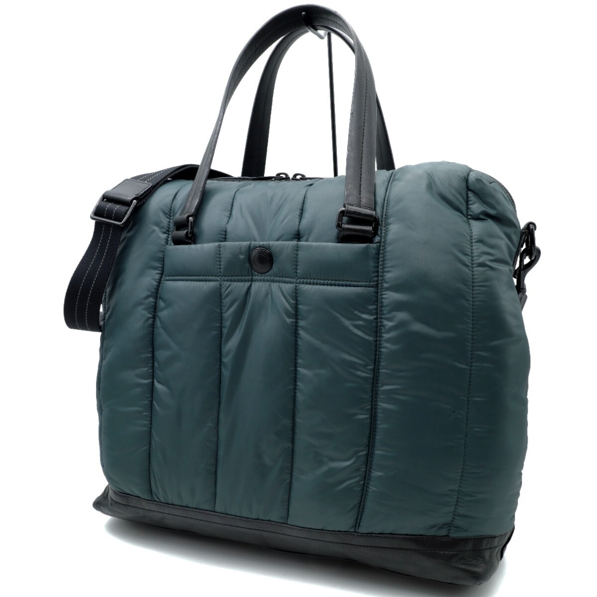 COACH Excellent condition  Men's Tote Bag Bleecker Duvet Nylon Tote 70238 Dark G