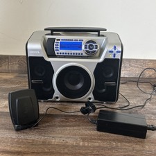 Sirius Starmate ST-B2 Boombox Satellite Radio SpeakerDock Power  Antenna As Is