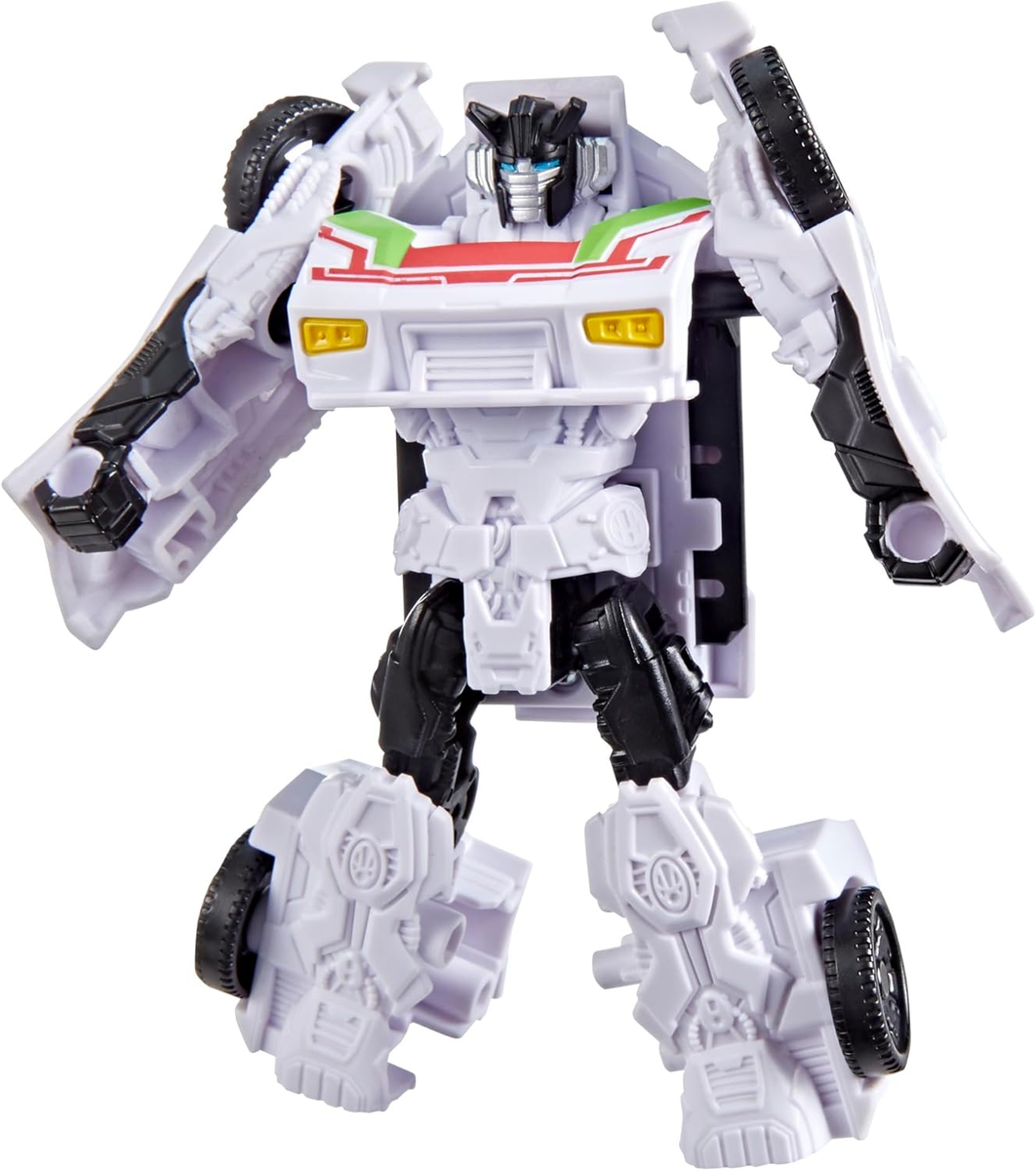 Transformers CYBERWORLD Wheeljack Cyber Changers 4-Inch Action