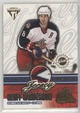 2002-03 Pacific Private Stock Titanium 4/33 Geoff Sanderson #20 Patch 2o7