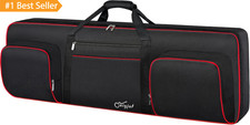 76 Key Keyboard Case Soft with Adjustable Padded Shoulder Straps