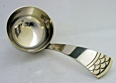 SCHWER 66g AMERICAN REED & BARTON MID CENTURY MODERN STERLING SILBER SCHÖPFKELLE 1960