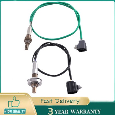 2PCS Upper+Lower O2 Oxygen Sensor 234-4279 234-5033 For 2009-13 Mazda 6 2.5L L4