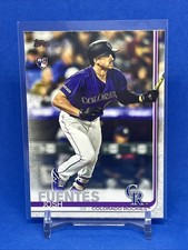 2019 Topps Update Series #US294 Josh Fuentes RC Colorado Rockies
