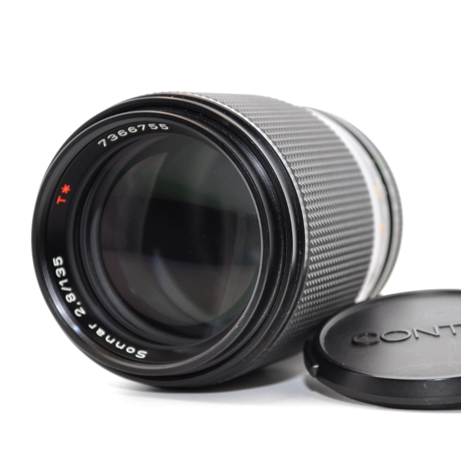 EX+5 MMJ CONTAX Carl Zeiss Sonnar T 135mm f/2.8 MF Lens for C/Y