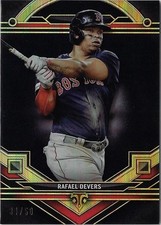 2024 Topps Triple Threads #131 Rafael Devers Onyx #/50