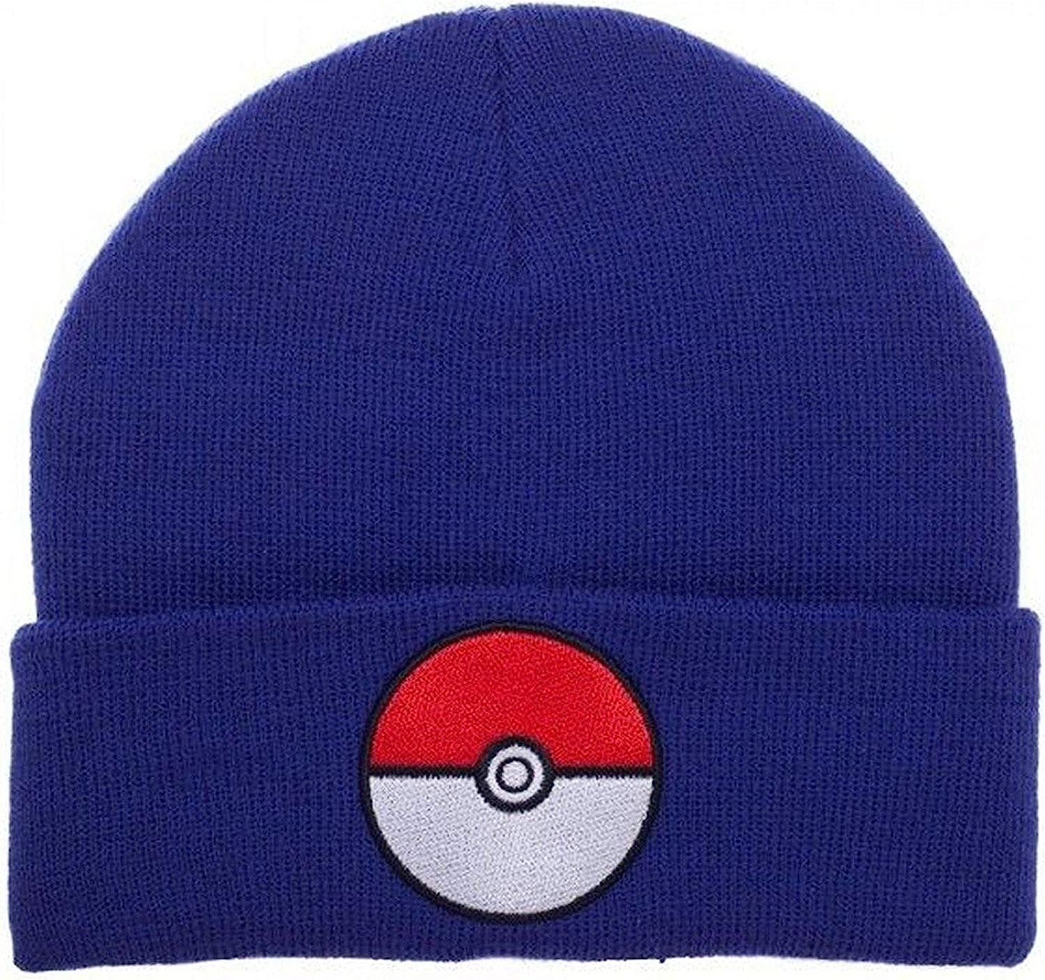 Шапочка для взрослых Pokemon Pokeball, темно-синяя, Один размер