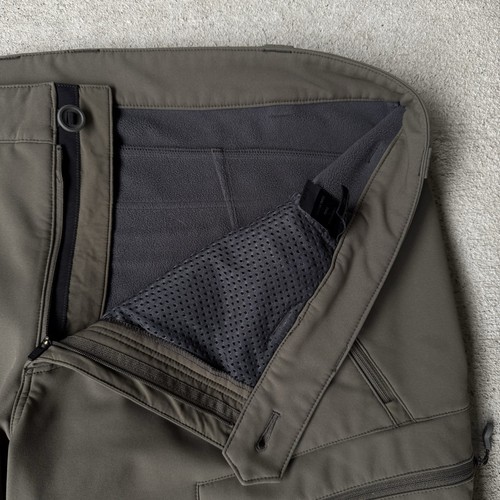 KUIU Guide Soft Shell Fleece Lined Hunting Pants Ash Green Sz 42x30 (Fits 44x30) - Picture 8 of 23
