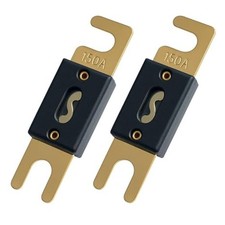 SpeedWare 150 AMP ANL Fuses for Automotive Audio, Stereo Circuit 150A 2