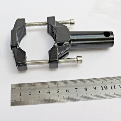 2 Stück Motorrad Fahrrad Vordergabel Lampenhalter Halterung Spot Scheinwerfer Klemme