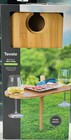 Tovolo Bamboo 2 Wine Collapsible Table w/Ground Stake Table/Glass Holder