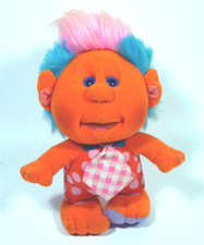 Playskool Vintage 1989 Hobnobbins 9" Cousin Tacky Troll Plush