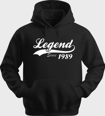 Funny Unisex Hoodie Hooded Sweatshirt Gildan Blend Legend Since 1989 H0389