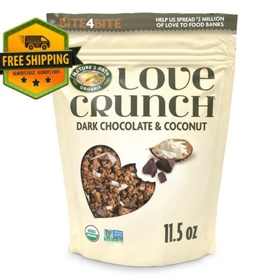 Love Crunch Organic Granola with Dark Chocolate & Coconut (11.5 oz pouch)