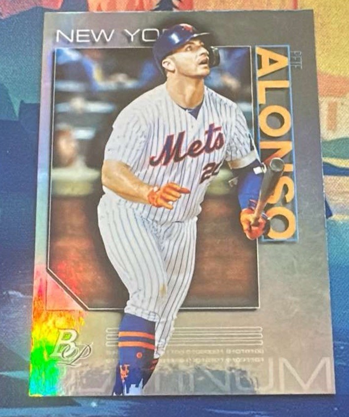 2020 Bowman Platinum - Pete Alonso #49