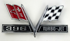 1965 Chevrolet Corvette 396 Turbo-jet Emblem 3871057 3876435 Oem 1965 Chevrolet Corvette 396 Turbo-jet Emblem 3871057 3876435 Oem