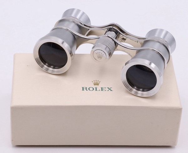 ROLEX BINOCULARS OPERA PARIS VIP PRISMATICOS LENTES UNIQUE JUMELLES ORIGINAL BOX